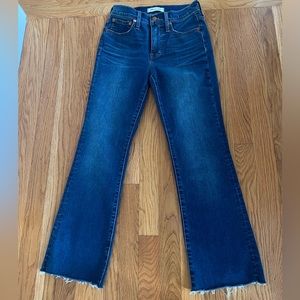 Madewell, Cali Demi boot jean, size 24